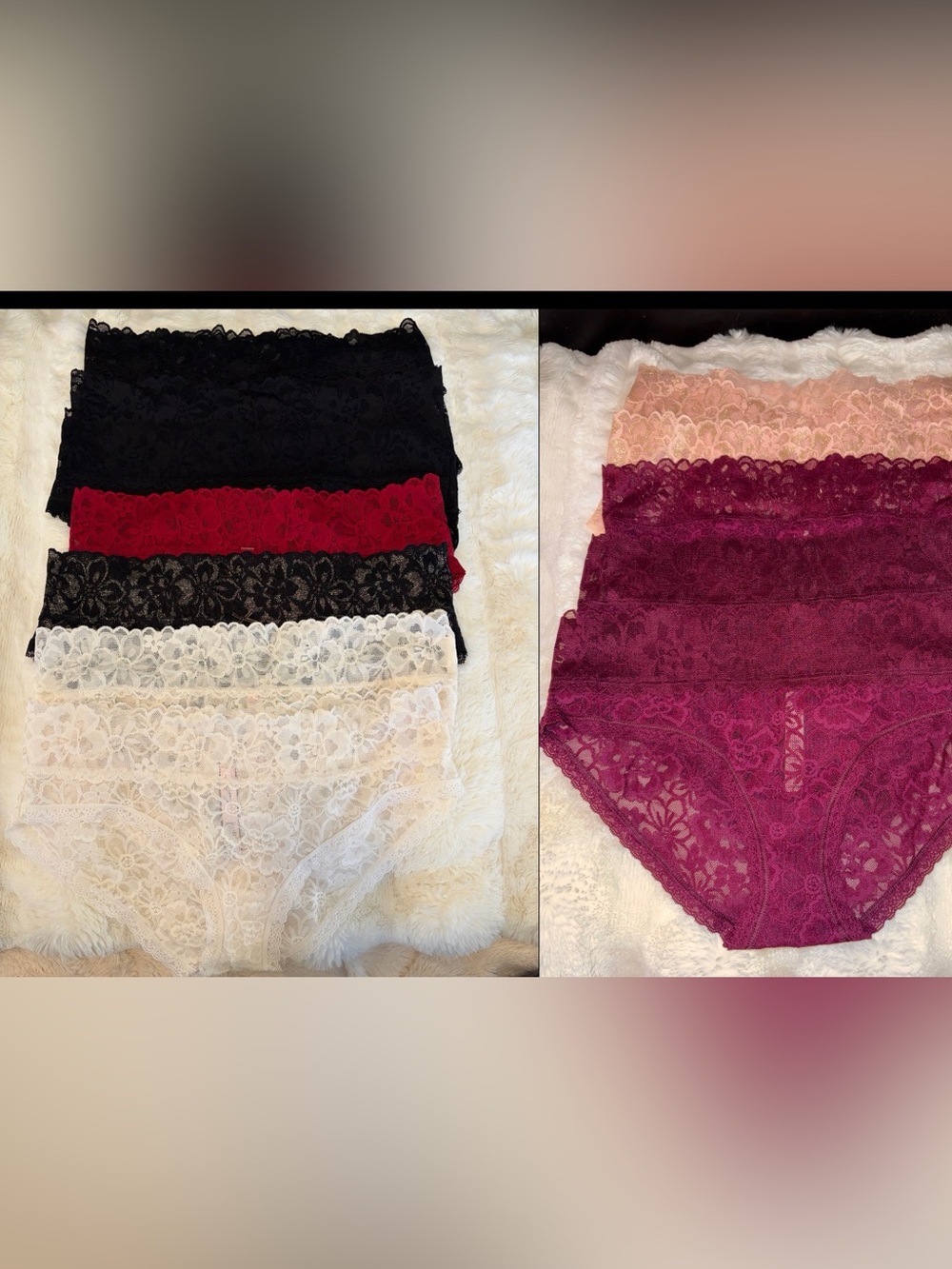 Victoria's Secret 11, Lace Hiphuggers & 1 High leg Cheeky Medium NWT/ NWOT